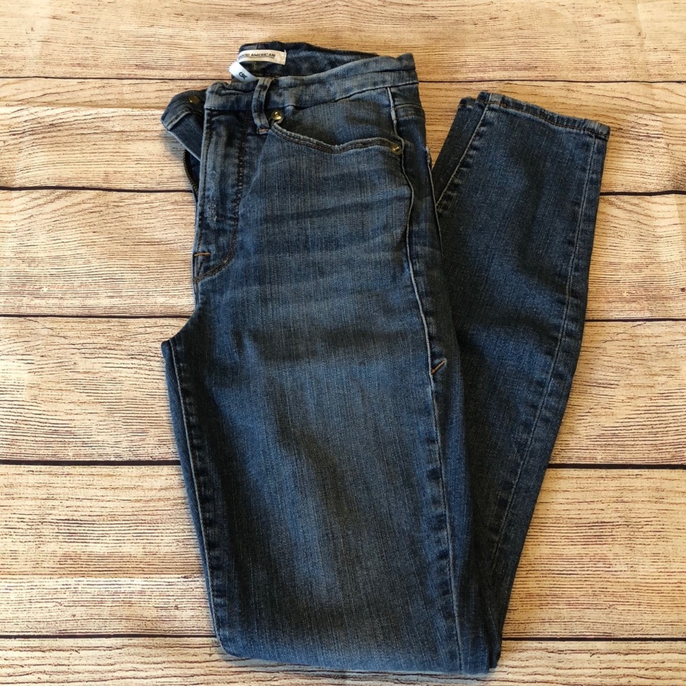 Good American Good Waist jeans 00/24 EUC